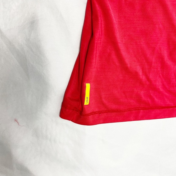 LOLE Pink Racerback Workout Top XS - Picture 2 of 6